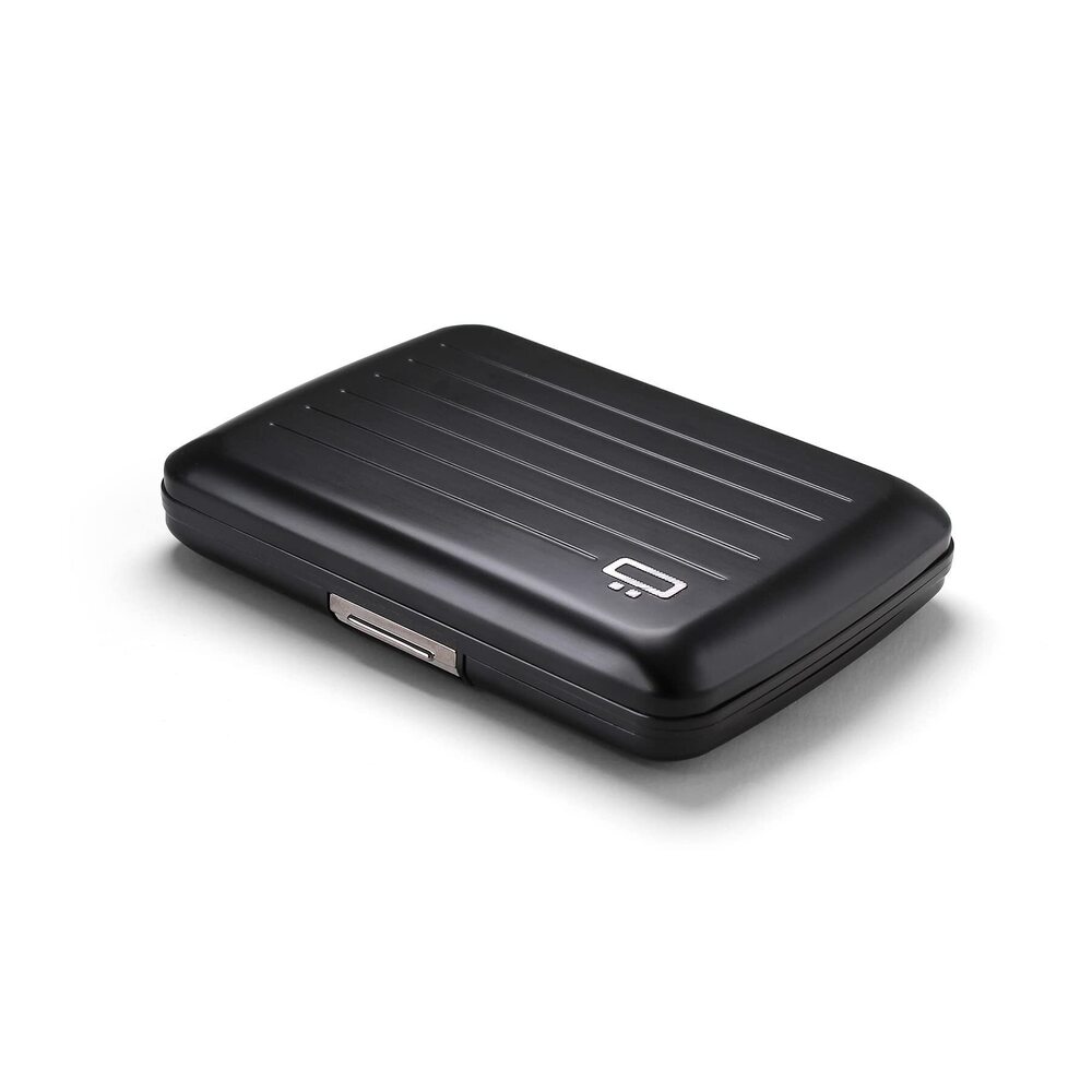 5251 Aluminum card holder with metal lock, RFID protection against fraud